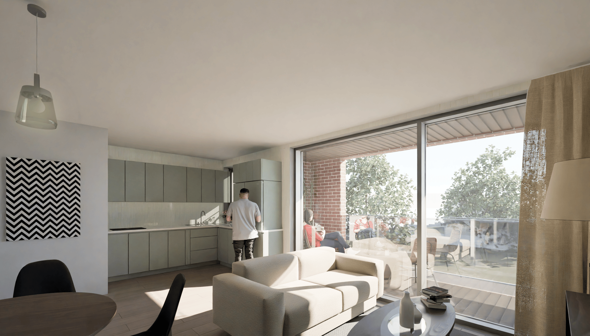 First Floor One-Bed KLD