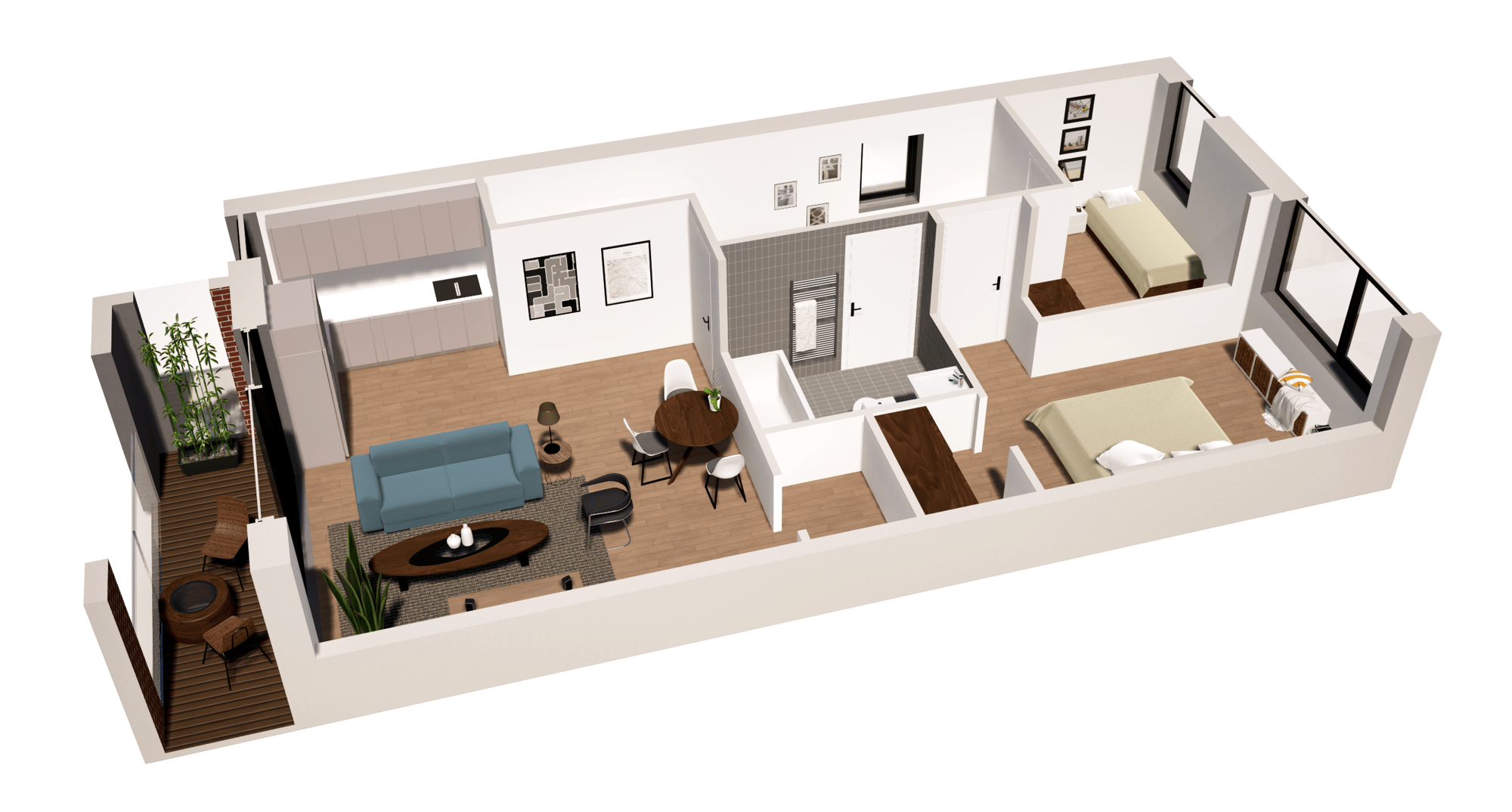 First Floor Two-Bed
