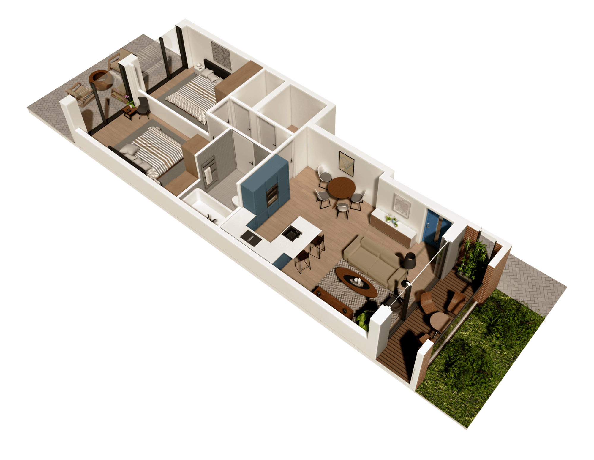 Ground Floor Two-Bed
